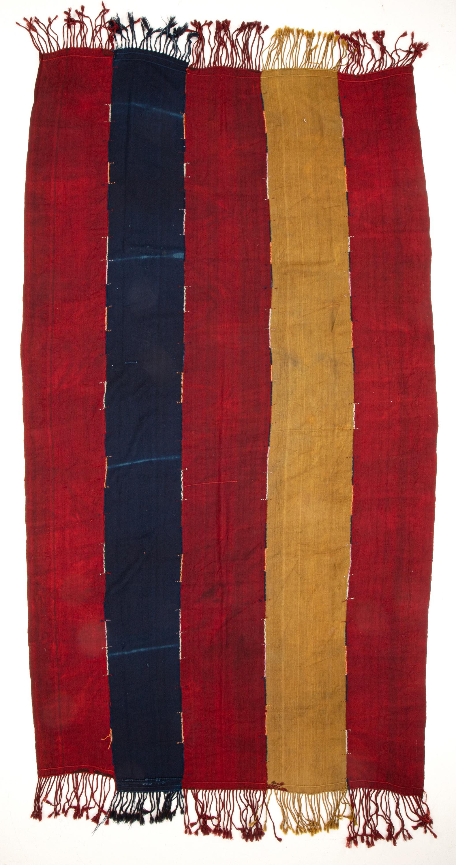 Wool Minimalist, Kilim, Cover, Perde from Eastern Anatolia, Turkey, E 20th Century For Sale
