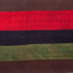 Minimalist, Kilim, Cover, Perde from Eastern Anatolia, Turkey, Mid-20th Century