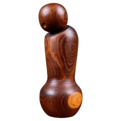 Minimalist kokeshi by Aida Seihou "Harumine, Japan, 1960s