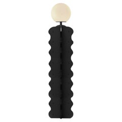 Minimalist Led Floor Lamp Sculptural Geometric Art Object Steel 1550 x 200 mm