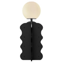 Lámpara de sobremesa de leds minimalista Objeto artístico geométrico escultural Acero 510 x 170 mm