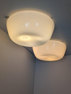 Portaflussi minimalista Lisa Johansson-Papé, modello 70-017 in vetro, Orno 1950s