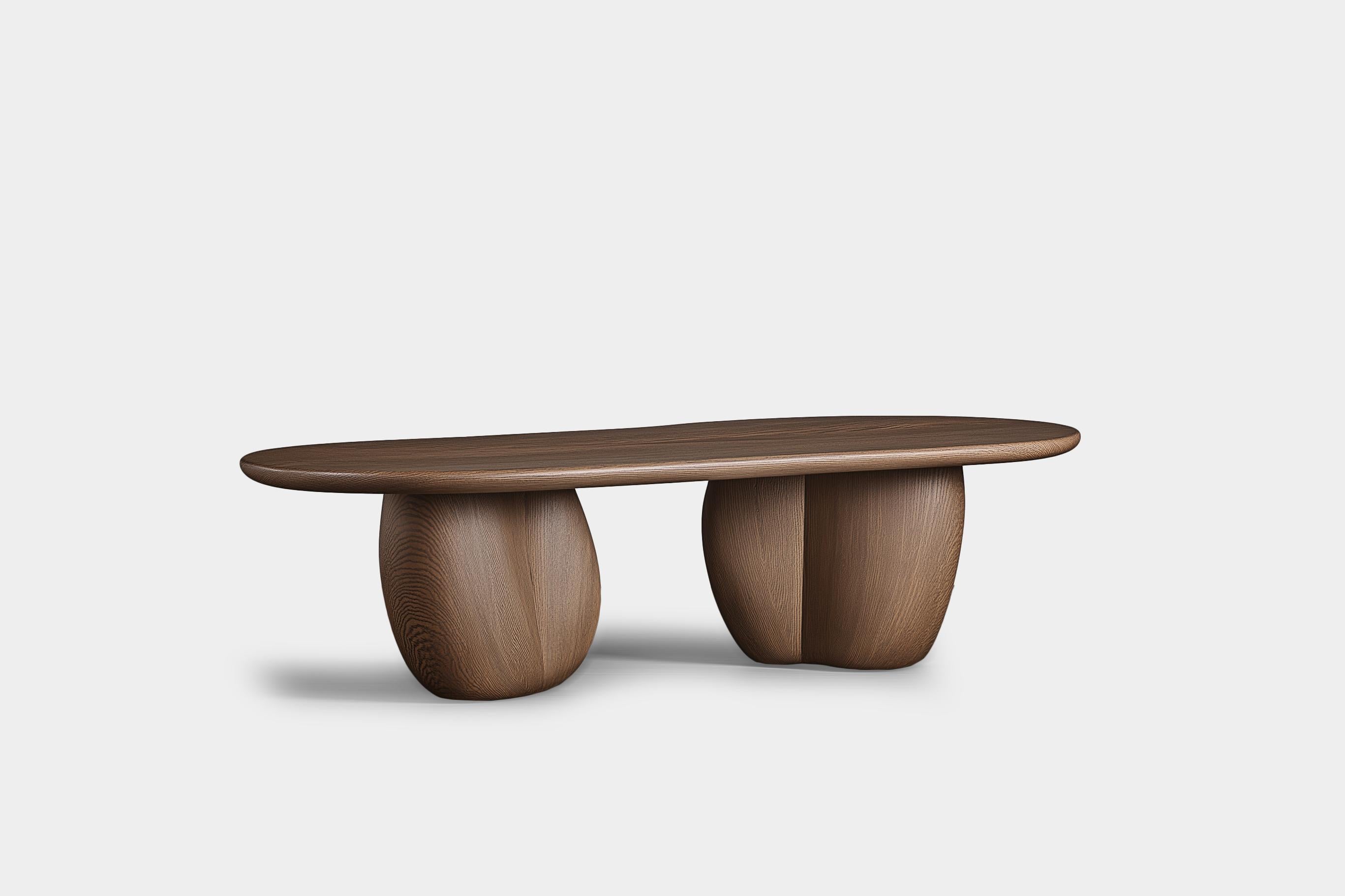 Tavolo da soggiorno minimalista Serie 85 - Sereno di NONO in legno massiccio



---
Serie di tavolini da caffè Sereno - Una nota di Joel Escalona

Cosa succede quando la struttura diventa arte?

Queste sono le domande che mi hanno guidato nella