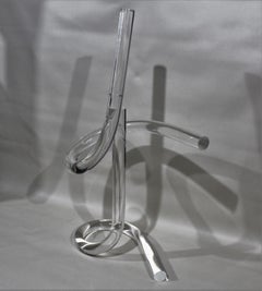 Minimalist Lucite Kinetic Sculpture