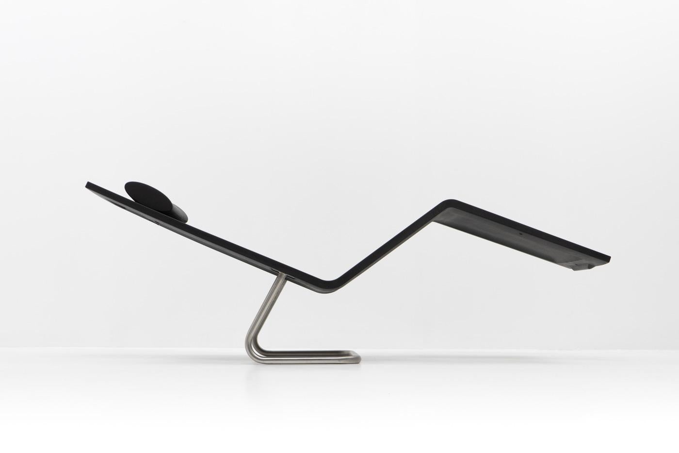 Mid-Century Modern Chaise longue minimaliste Maarten van Severen, MVS, Vitra, années 2000 en vente