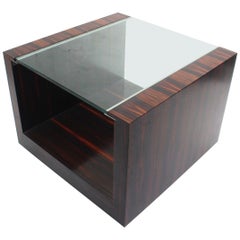 Minimalist Macassar "Evo SQ" Coffee Table by Fermín Verdeguer for Darc, 2002