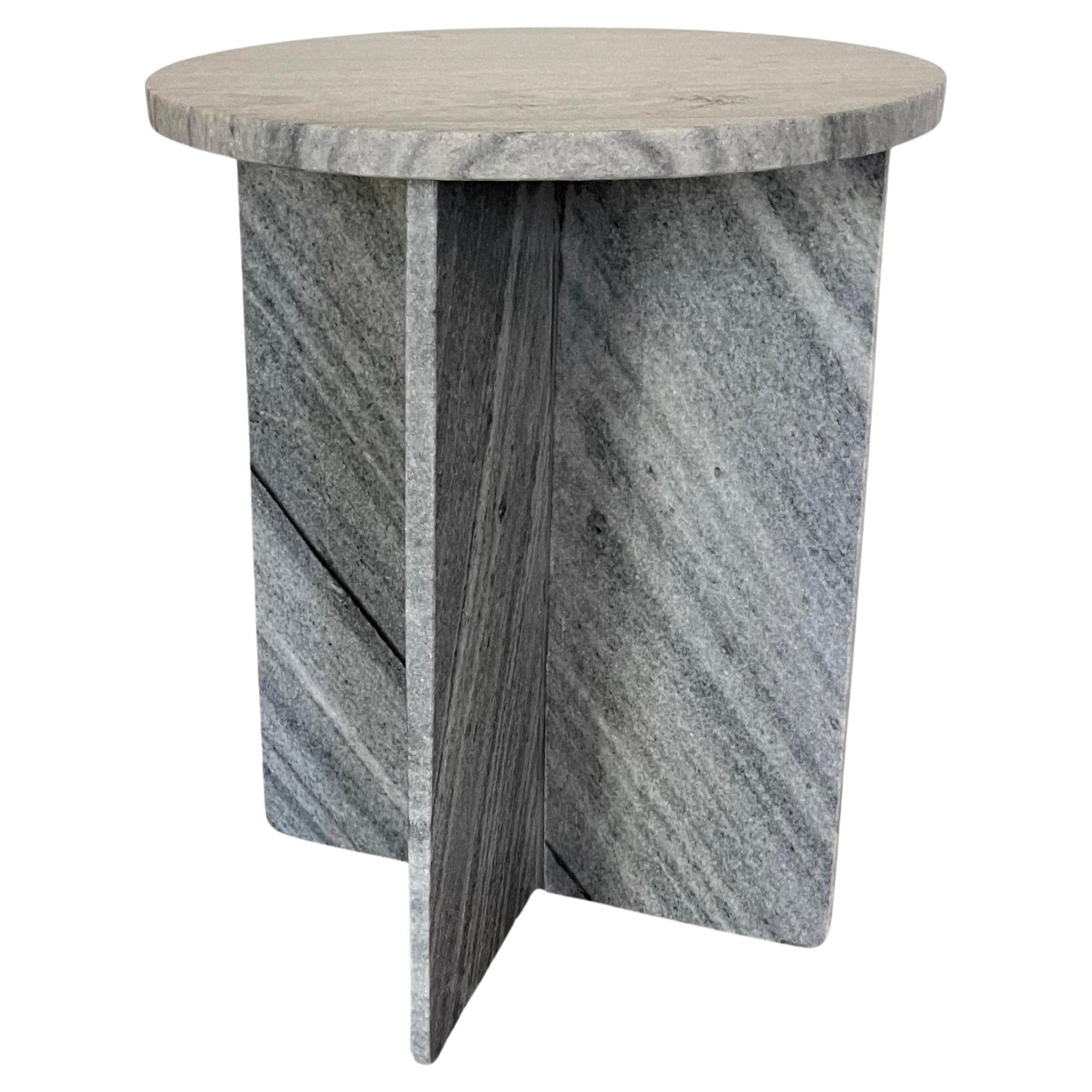 Minimalist Marble Drinks Table, Italy For Sale