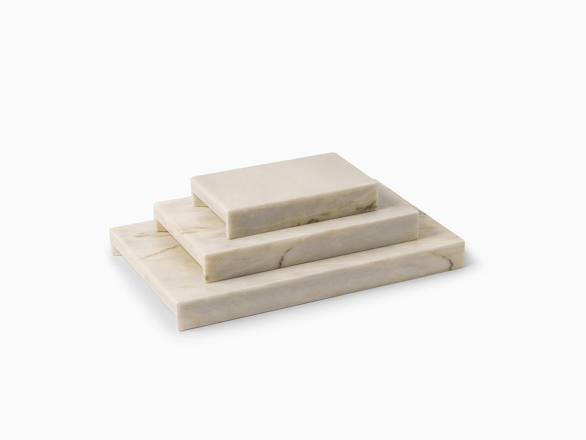 Minimalistisches Tablett aus Marmor Medium im Zustand „Neu“ im Angebot in Lisbon, PT
