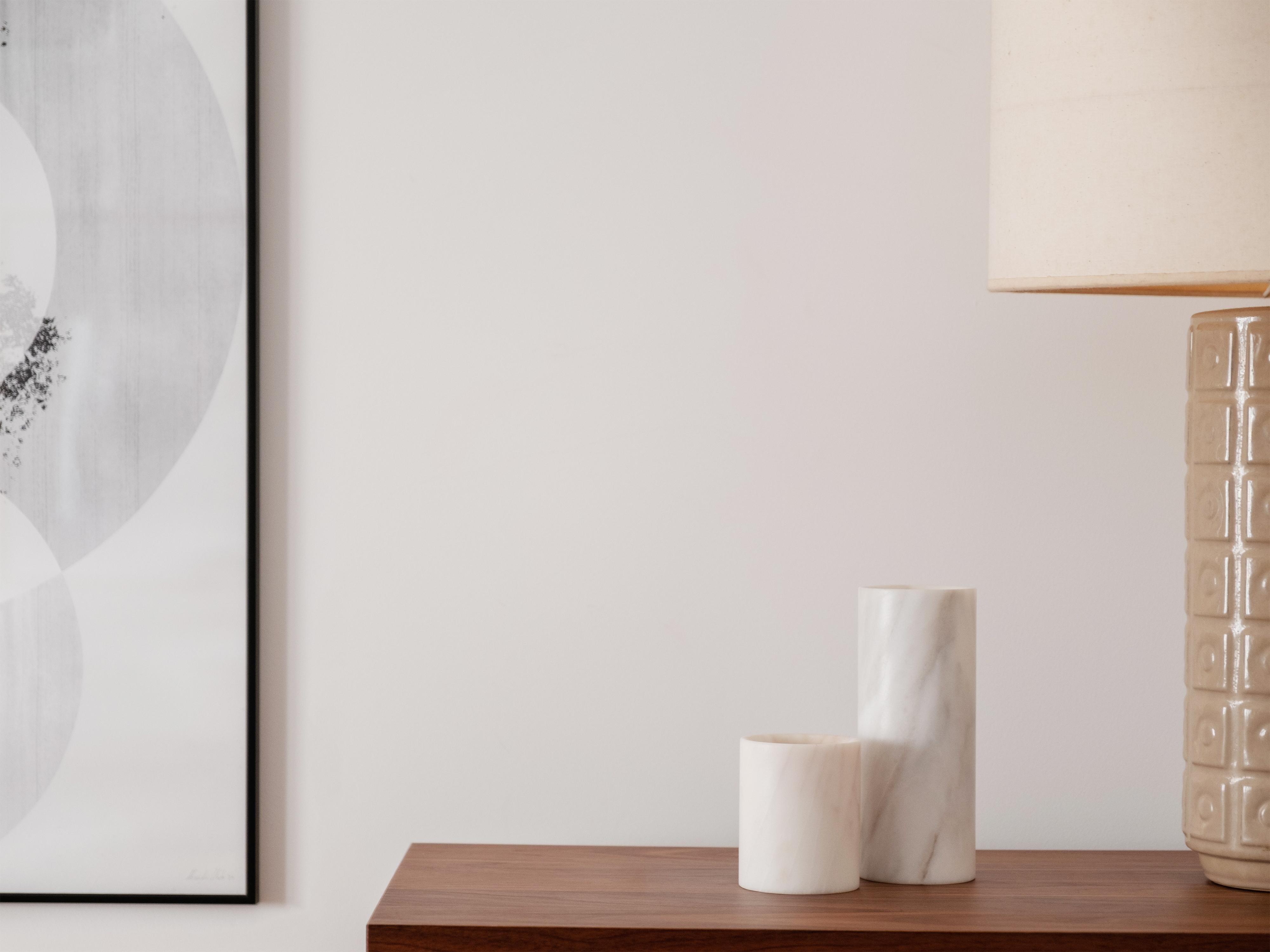 Minimalist Marble Vase Large In New Condition For Sale In Lisboa, Lisboa