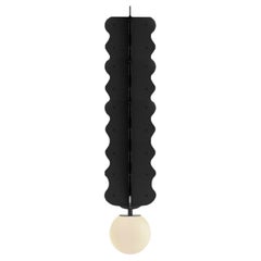 Lámpara Colgante Led Mediana Minimalista Objeto de Arte Geométrico Escultórico 490 x 110 mm