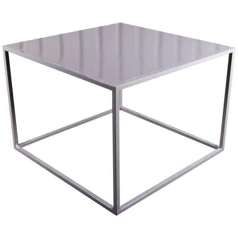 Minimalist Metal Dining Table For Sale