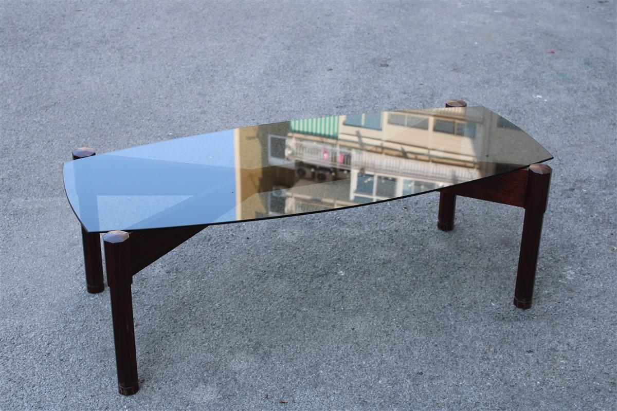 Minimalist Mid-Century Coffee Table by Giulio Moscatelli circa 1962 1