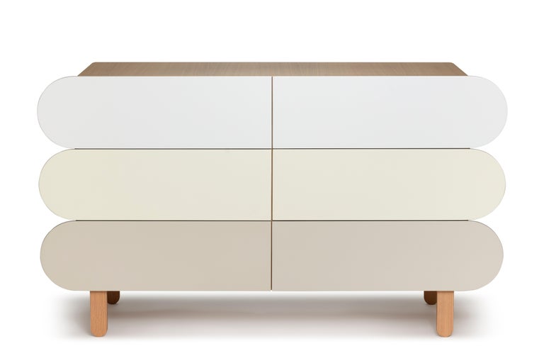 Minimalist Mid-Century Modern Dresser  For Sale