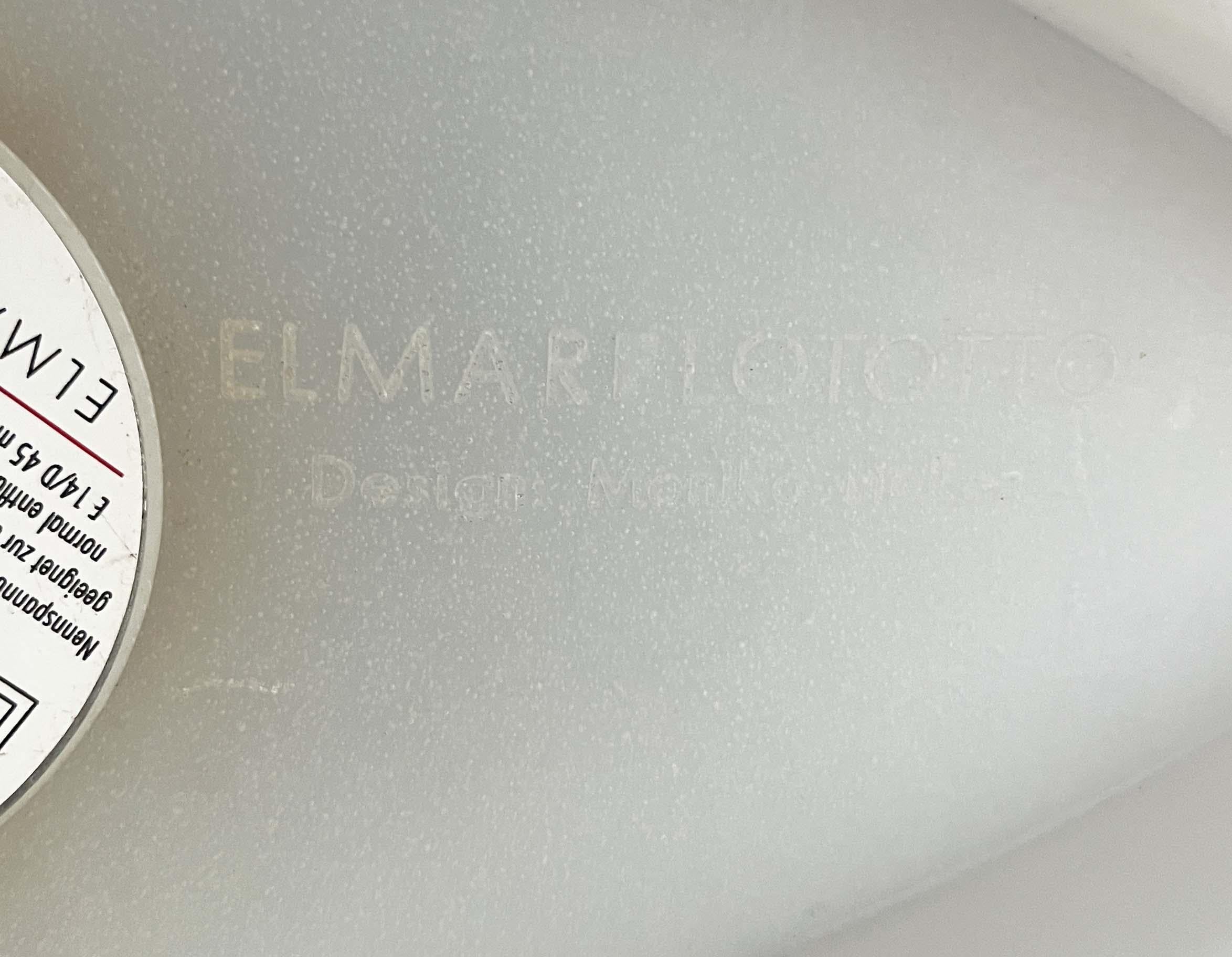 Minimalist Model Eggo Floor Lamp by Monika Lipken for Elmar Flötotto For Sale 12