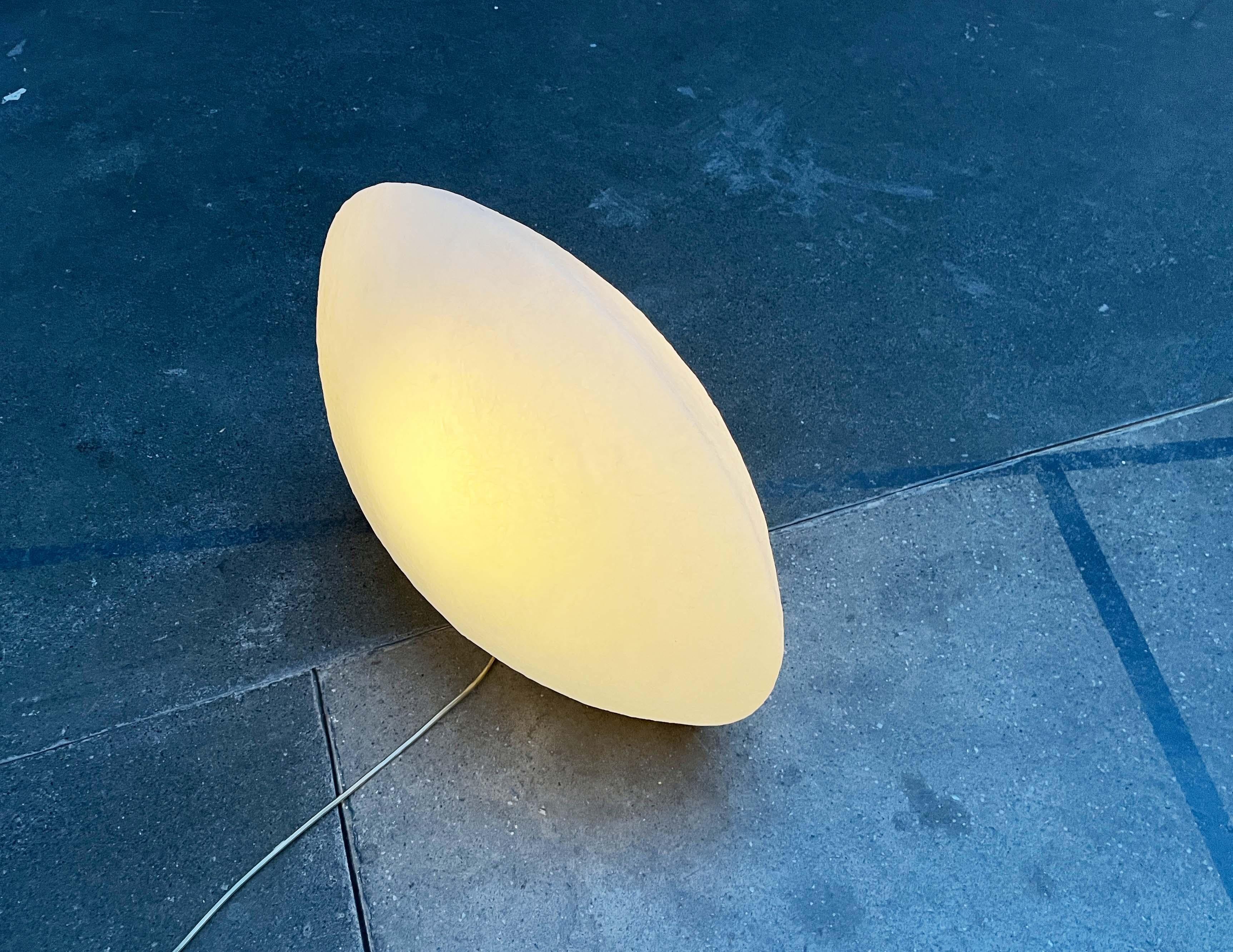 Minimalist Model Eggo Floor Lamp by Monika Lipken for Elmar Flötotto In Good Condition For Sale In Hamburg, DE