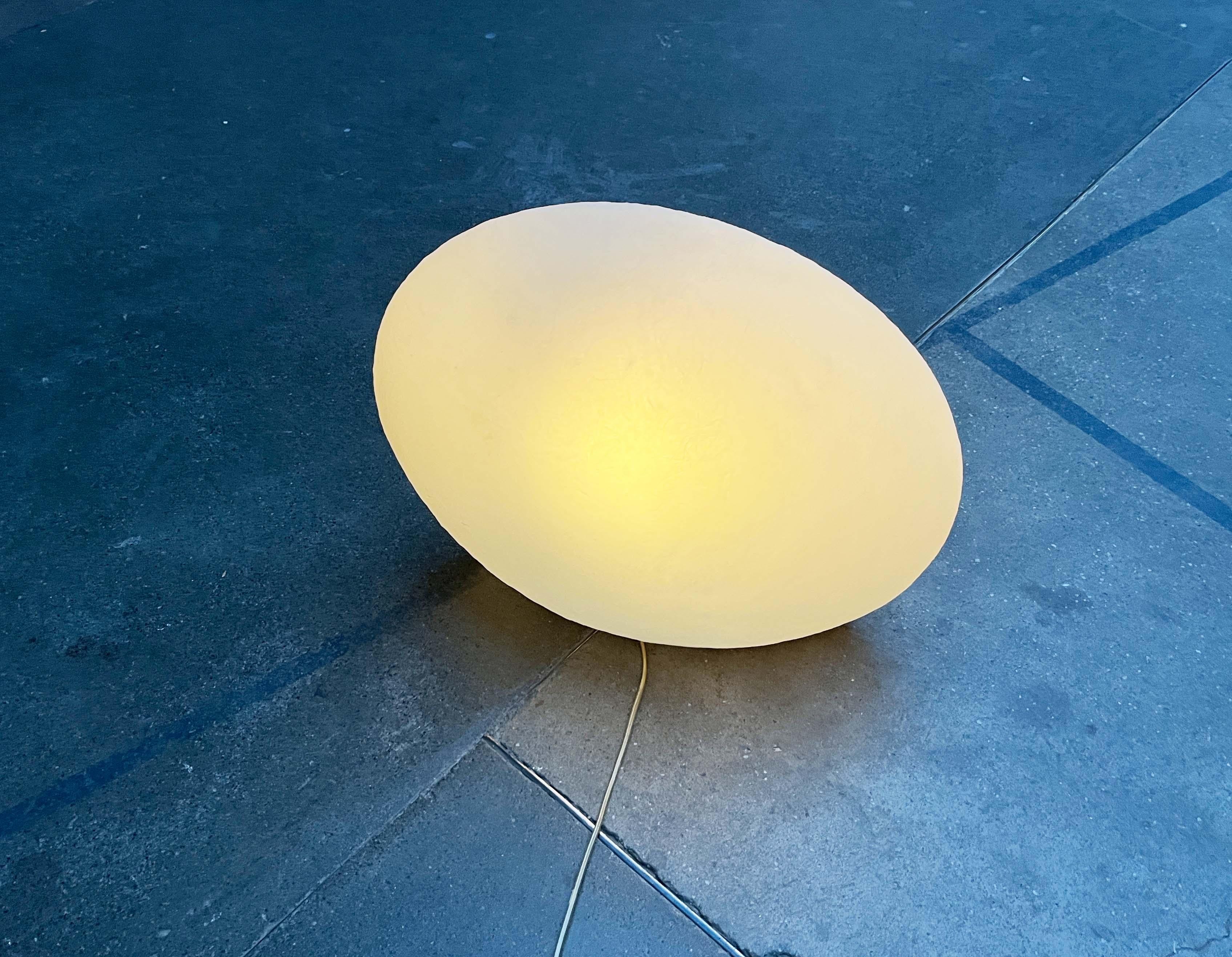 20th Century Minimalist Model Eggo Floor Lamp by Monika Lipken for Elmar Flötotto For Sale