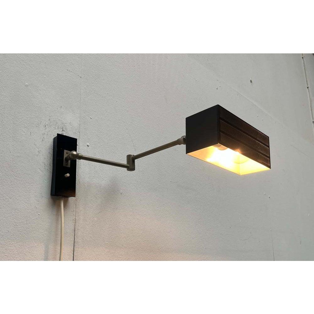 Minimalist Model Flamingo Wall Lamp from Bur, Bünte & Remmler Leuchten, 1960s For Sale 3