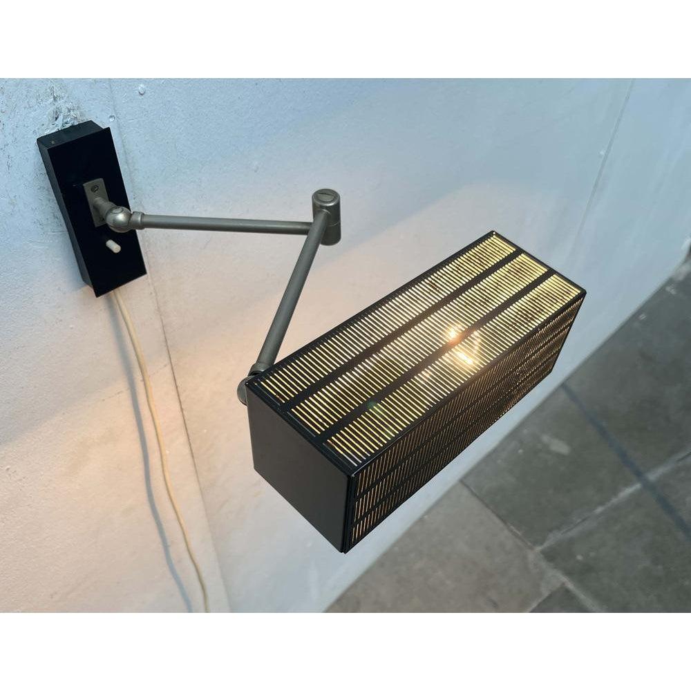 Minimalist Model Flamingo Wall Lamp from Bur, Bünte & Remmler Leuchten, 1960s For Sale 4