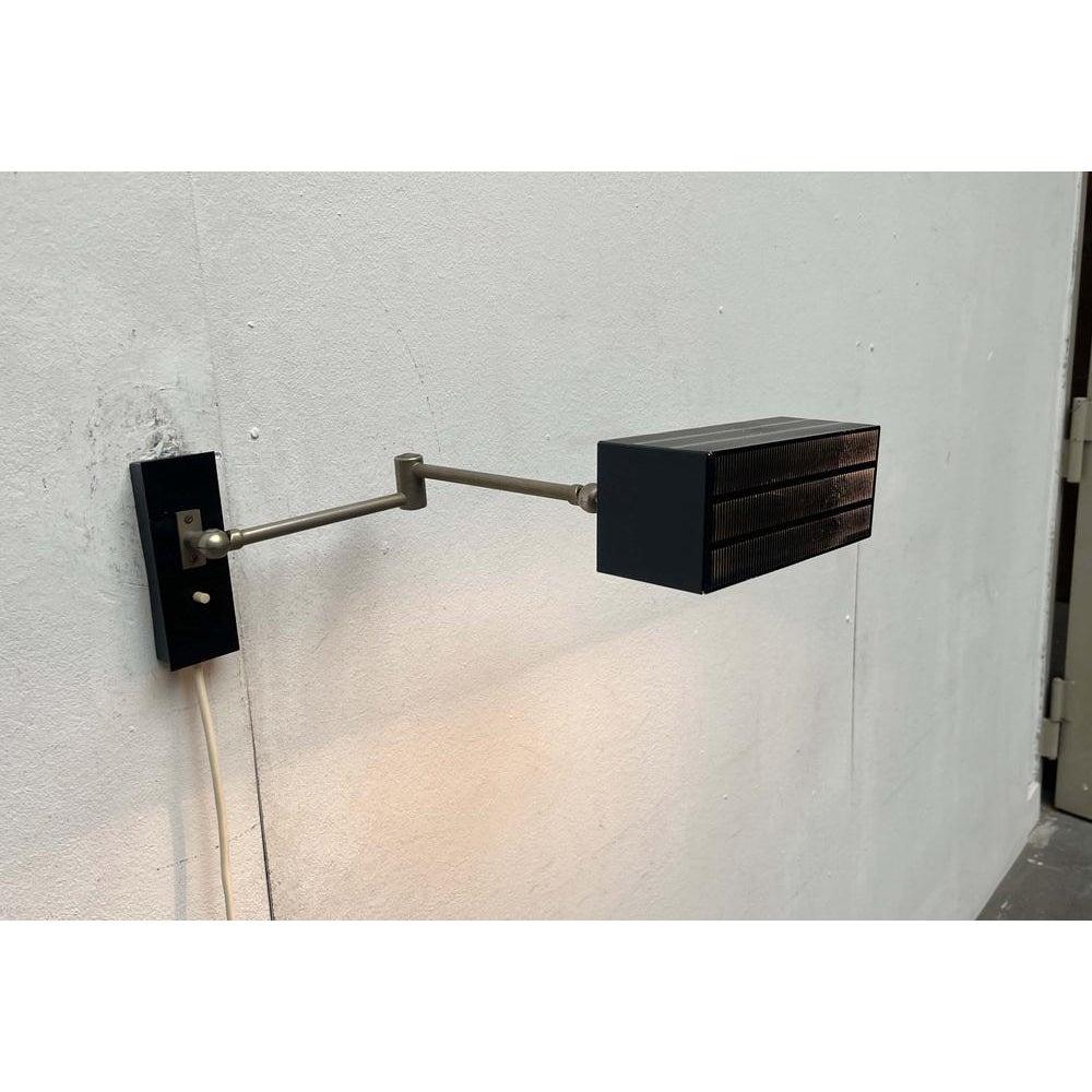 Minimalist Model Flamingo Wall Lamp from Bur, Bünte & Remmler Leuchten, 1960s For Sale 5