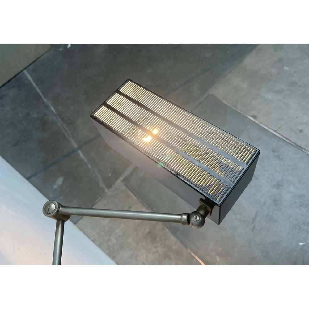 Metal Minimalist Model Flamingo Wall Lamp from Bur, Bünte & Remmler Leuchten, 1960s For Sale