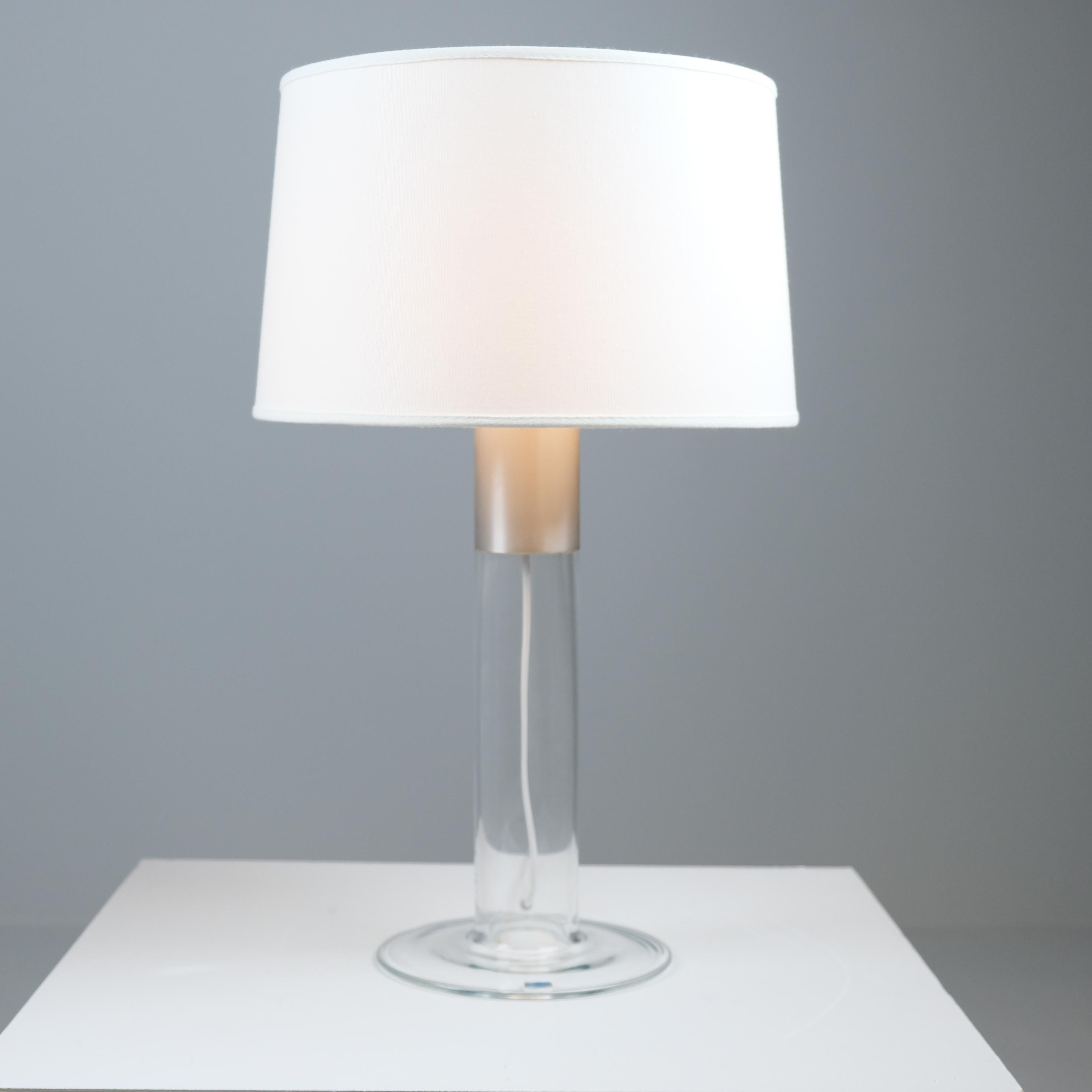Scandinavo moderno Lampada minimalista in vetro artistico moderno, Kerlux - Nuutajärvi, Finlandia, anni '90 in vendita