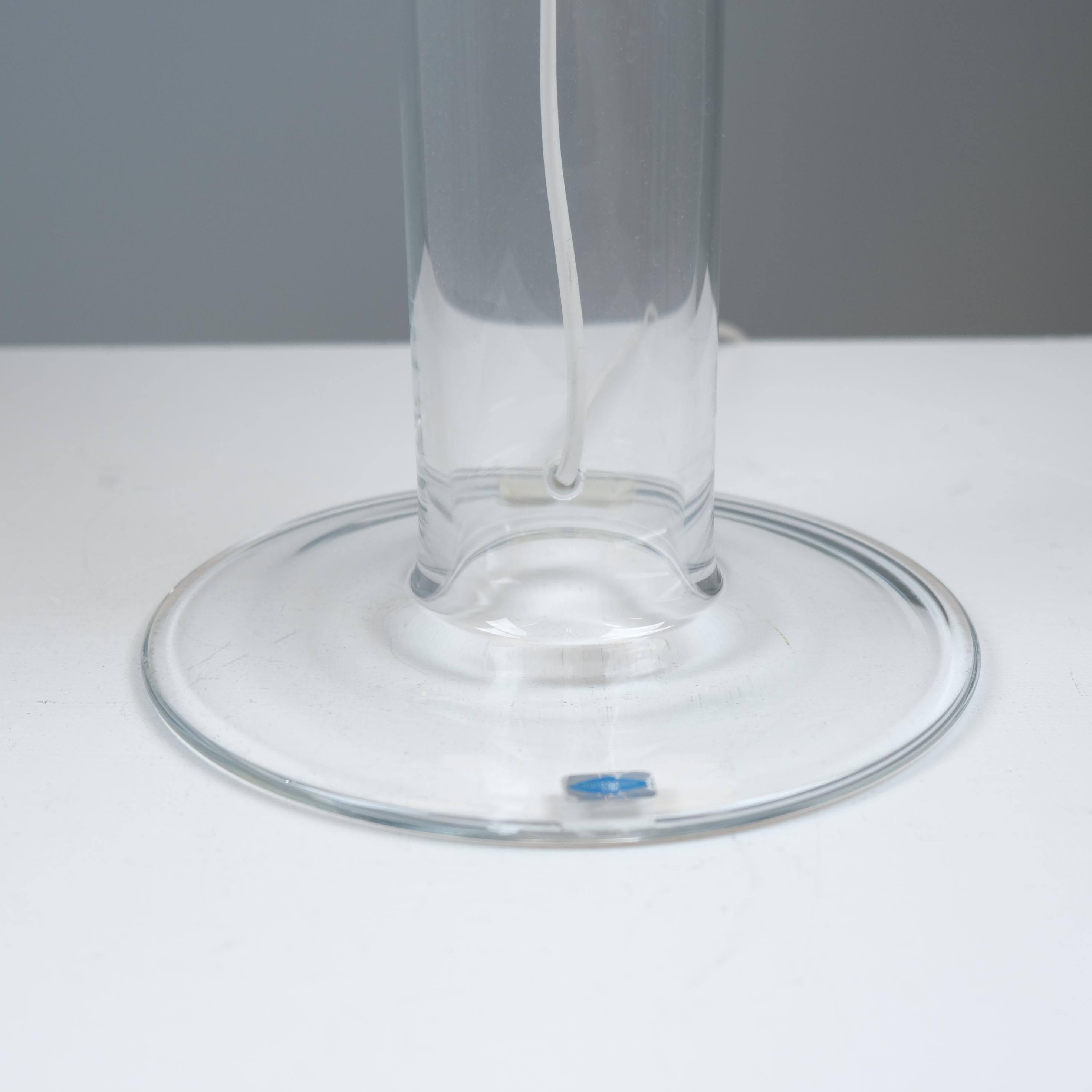 Lampada minimalista in vetro artistico moderno, Kerlux - Nuutajärvi, Finlandia, anni '90 in vendita 2