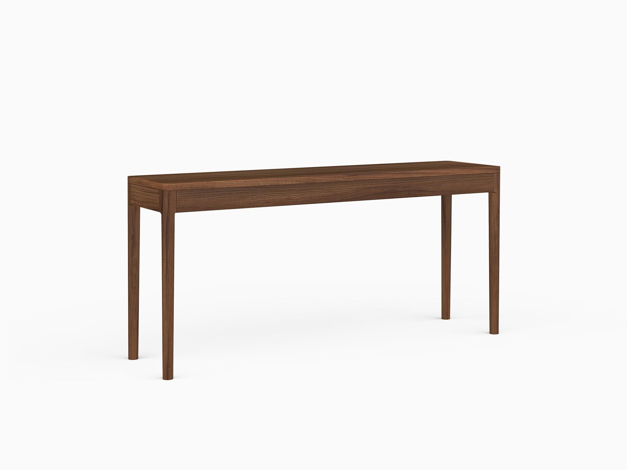Fait à la machine Table console moderne minimaliste en frêne en vente