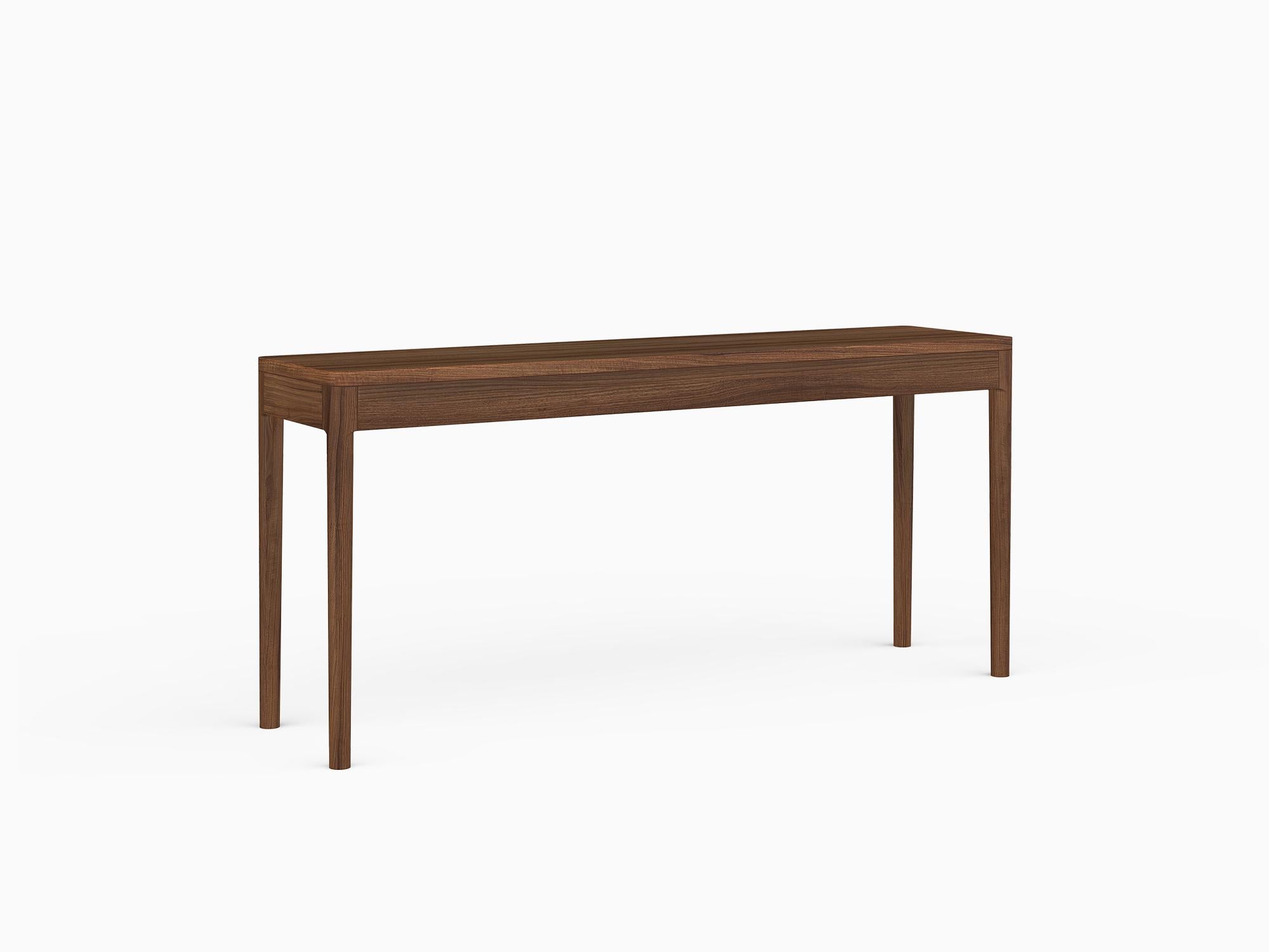 Fait main Table console moderne minimaliste en frêne en vente