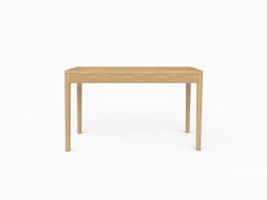 FRONT – Minimalist Sideboard in Solid Oak Wood 120x40