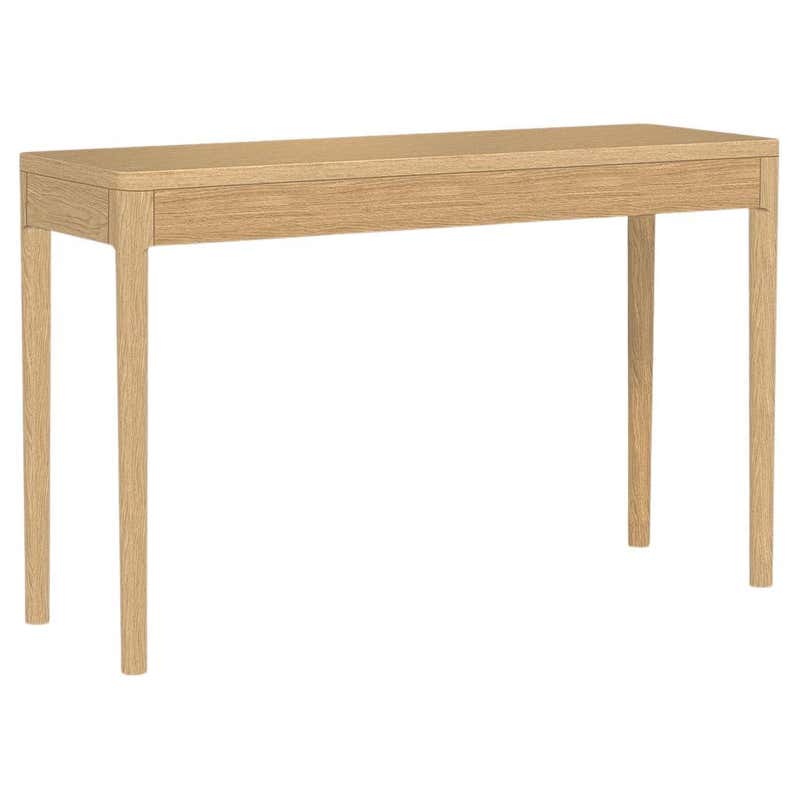 Light Oak Modern Console Table For Sale at 1stDibs