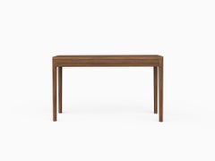 FRONT – Minimalist Sideboard in Solid Walnut Wood 120x40