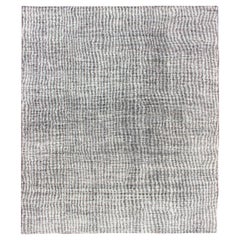 Minimalist Modern Design Distressed Rug by Keivan Woven Arts