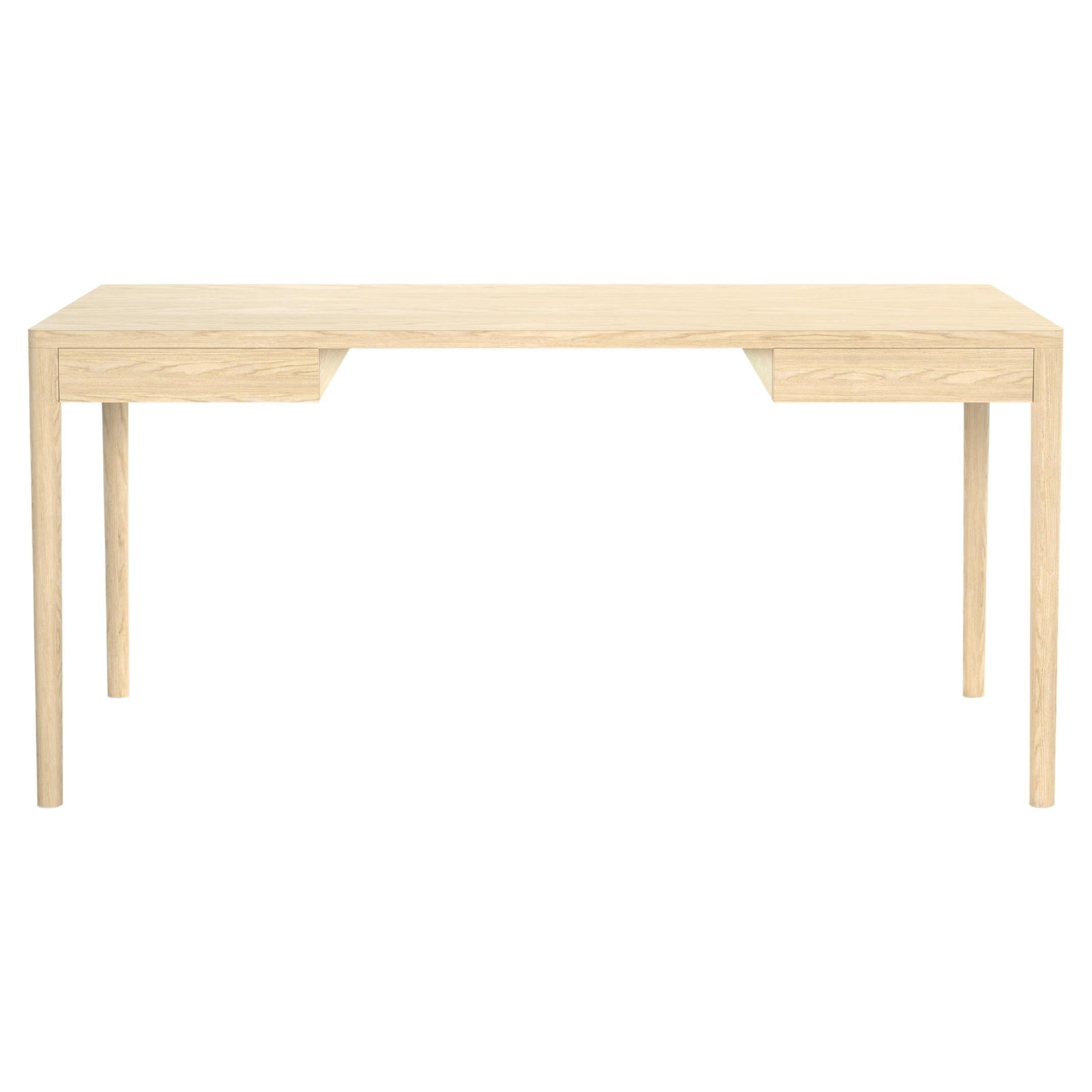 Minimalistischer moderner Schreibtisch aus Eschenholz