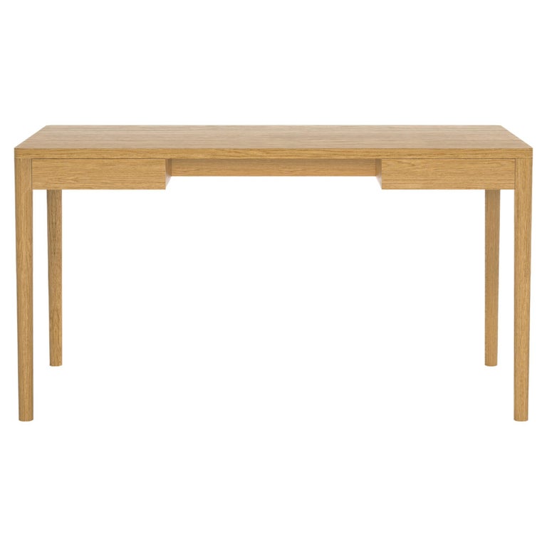 Minimalist Modern Desk in Oak for Home Office For Sale at 1stDibs