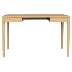 Vintage Minimalist Modern Desk in Oak