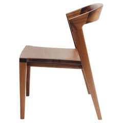 Minimalist Modern Dining Chair in Mexican Hardwood