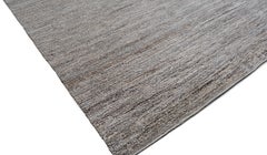 Minimalist Modern Earthy Toned Wool Rug 8'x10'