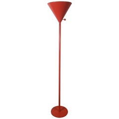 Minimalist Modern Floor Lamp, Torchiere by Nessen Studio