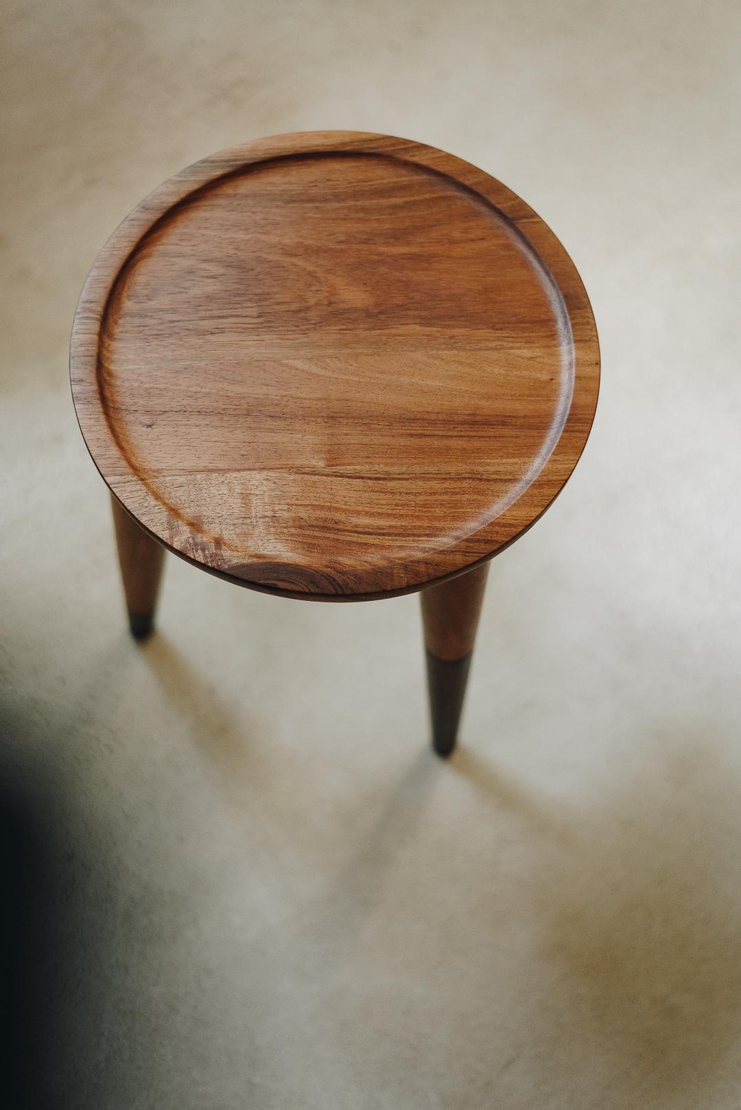 Mexicain Table basse moderne et minimaliste en bois de feuillus tropical en vente