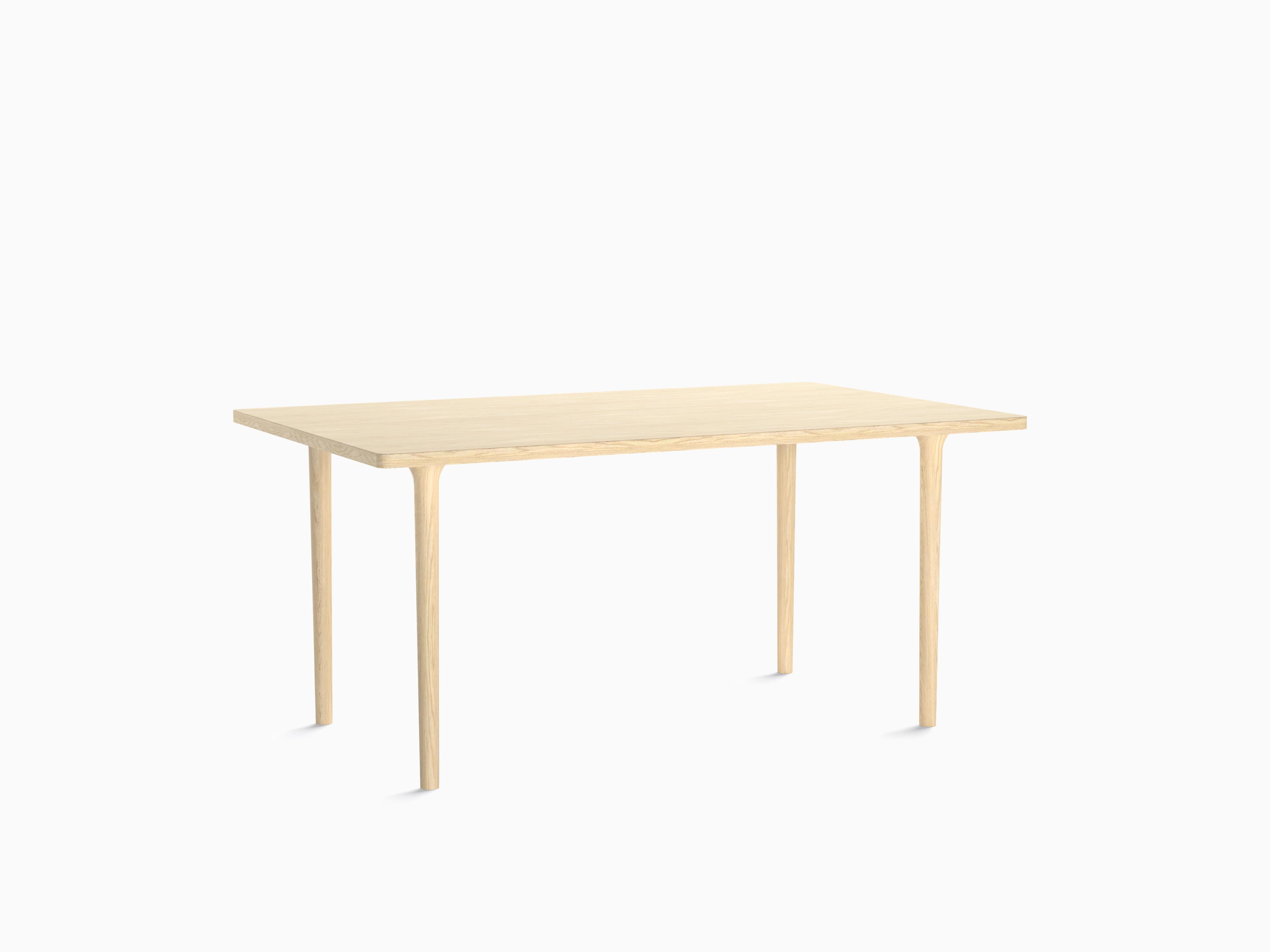 CAST Tisch - Ein einfaches und vielseitiges Design, das mit verschiedenen Tischplattenformen und -größen verwendet werden kann - ob rund, oval, rechteckig oder quadratisch. Er ist ideal für eine breite Palette von Anwendungen, sei es zu Hause, auch