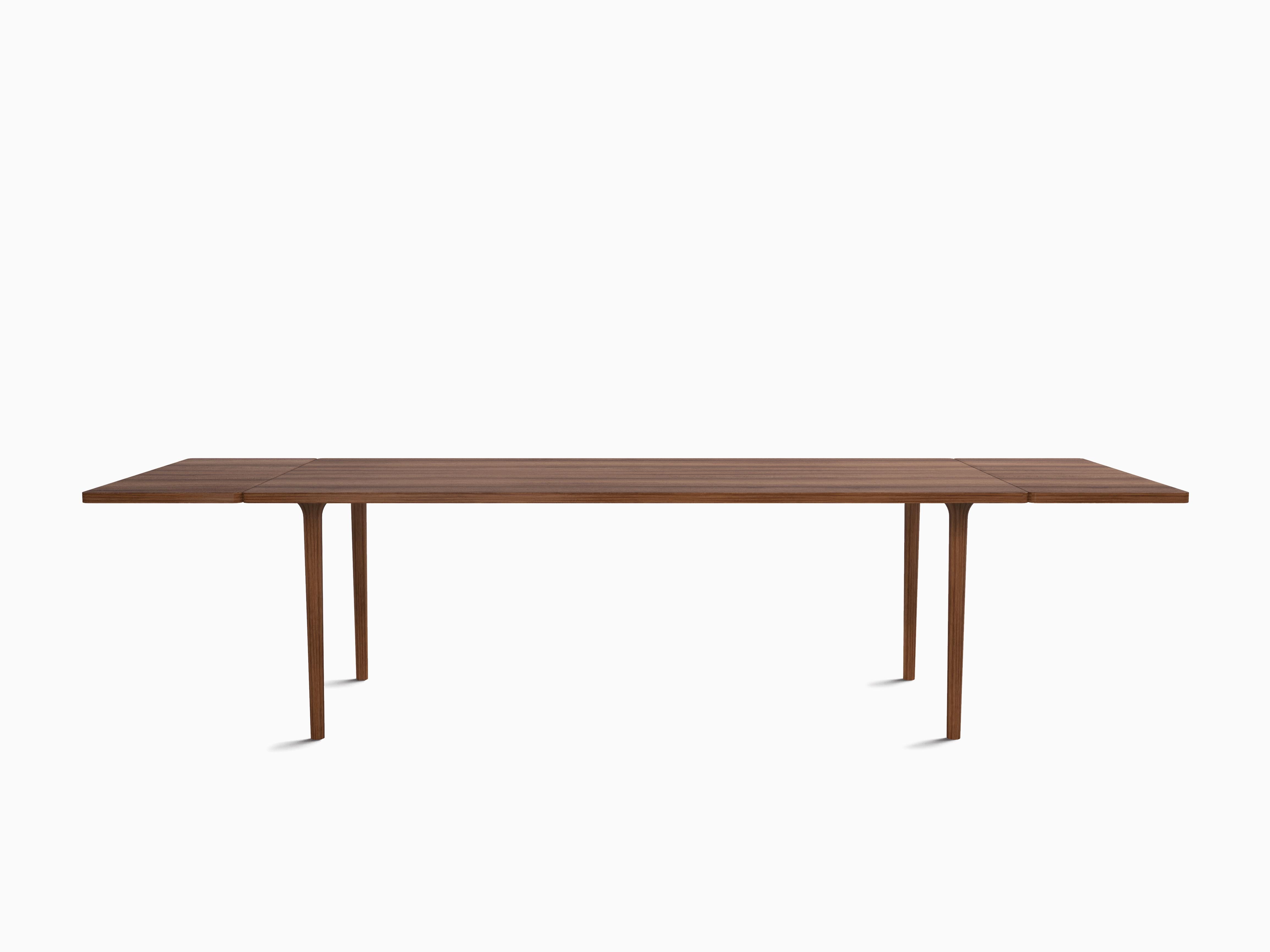 Cast table - A simple and versatile design that can be used with different table tops shapes and sizes – be it round, oval, rectangular or square. It is ideal for a wide range of uses be it at the home, also in an extendible version or at an office