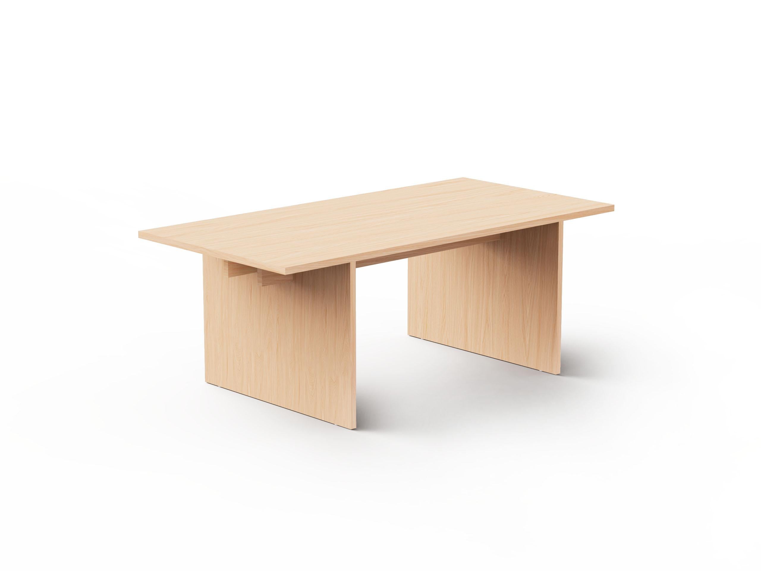 Mesa Moderna Minimalista de Madera de Nogal en venta 2