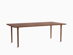 CAST – Minimalist Retangular Dining Table in Walnut Wood