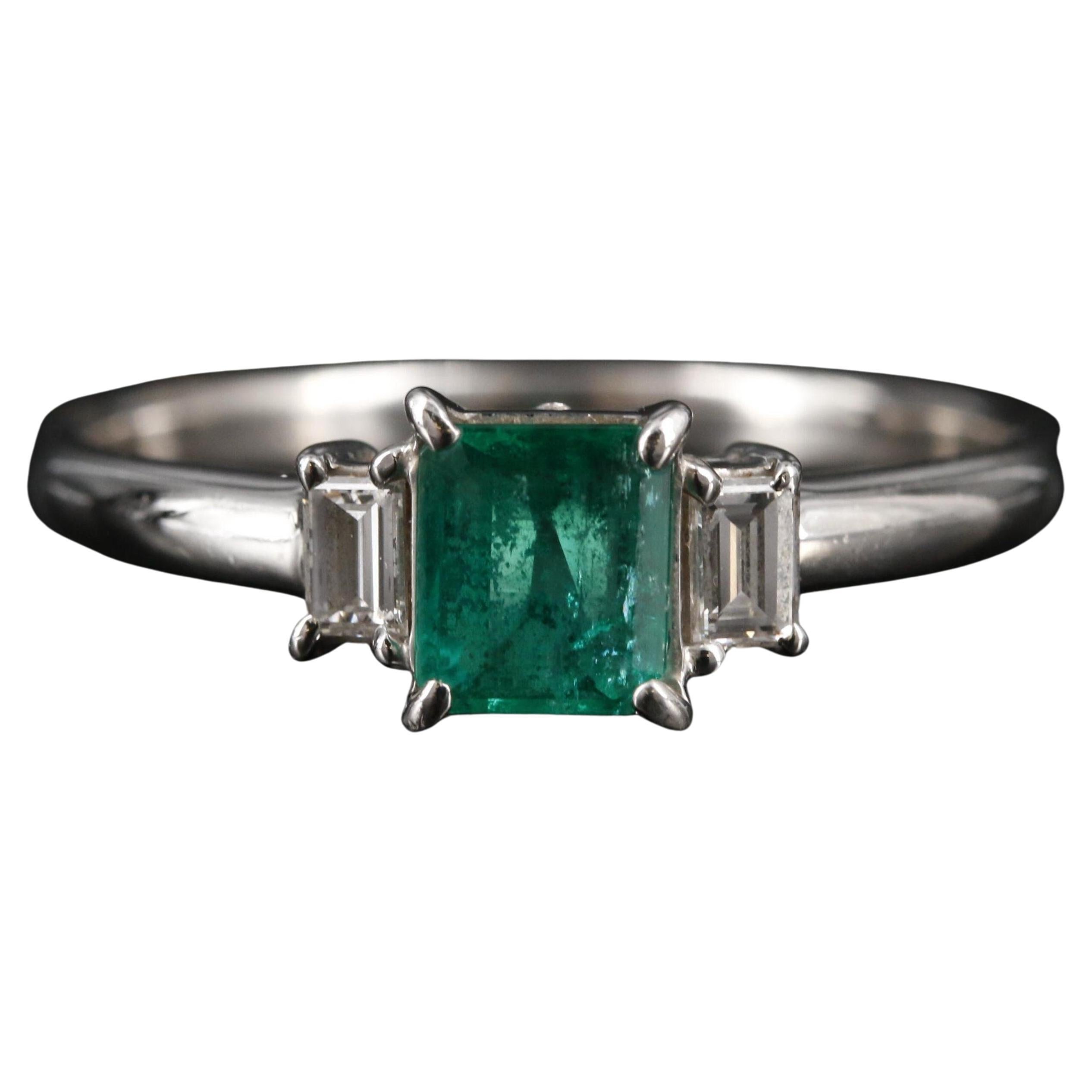 Magnificent Emerald Cut Diamond Ring For Sale at 1stDibs