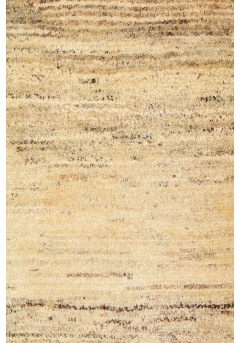 Annodato a mano Tappeto in lana Gabbehrez neutro minimalista, 4' x 4' in vendita