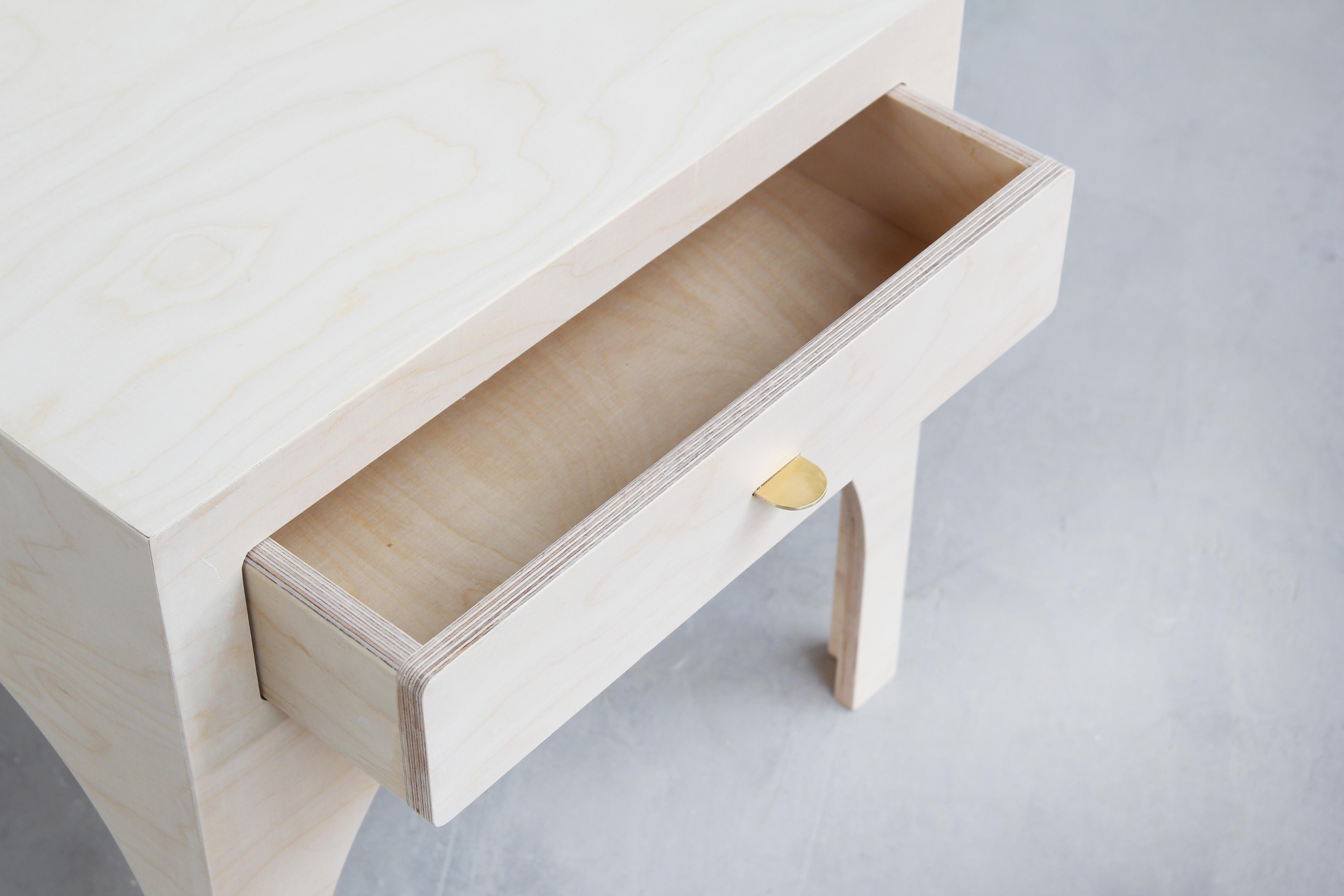 Console de table de nuit minimaliste par Atelier Bachmann, 2019 en vente 2