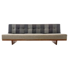 Minimalist Oak Sofa/Daybed by Borge Mogensen, 1950's