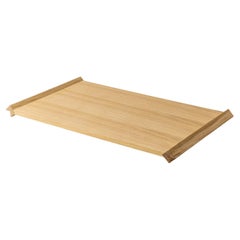 Plateau en bois de chêne minimaliste