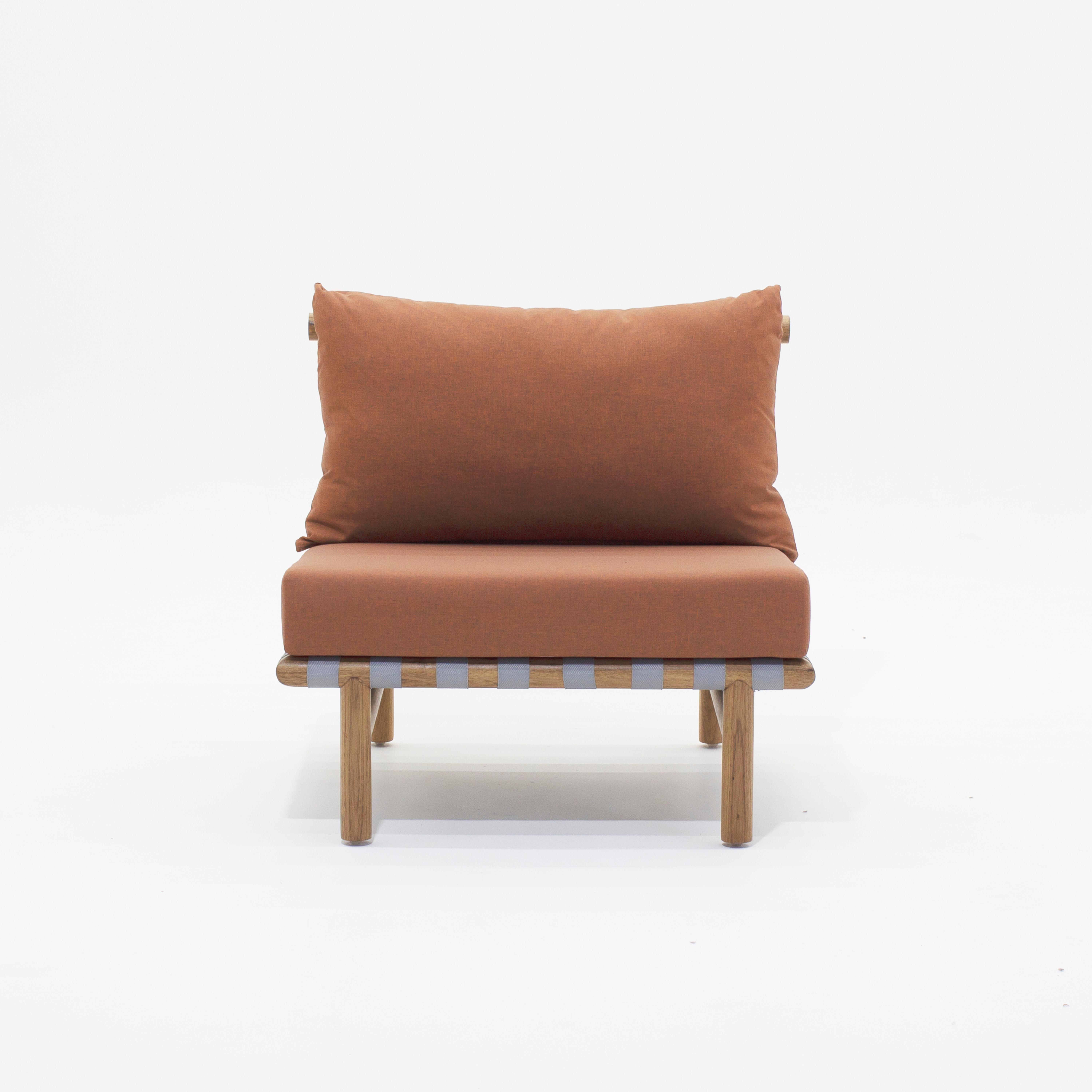 Brazilian Minimalist outdoor armchair 