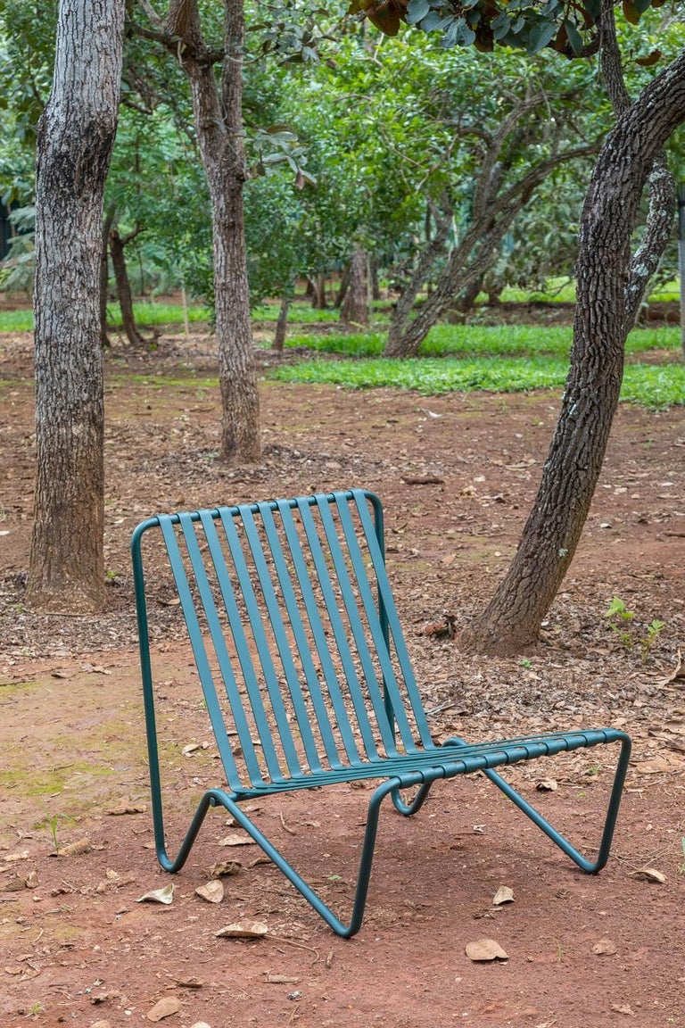 Photo inspiration: Visual Reference: Minimalist Outdoor Chair In Stainless Steel Haruka By Samuel Lamas